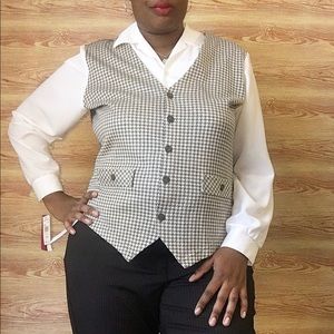 Cathy Daniels Blouse/Vest Size Large